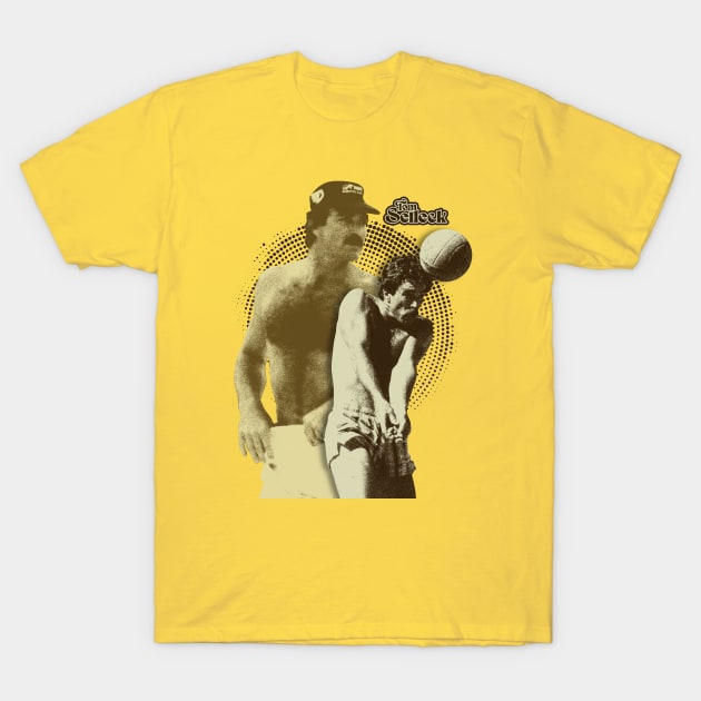 tom selleck volleyball Vintage T-Shirt by sepatubau77